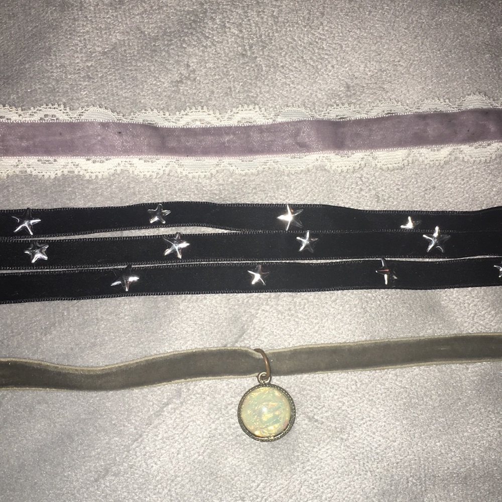 Set of Three Simple Chokers